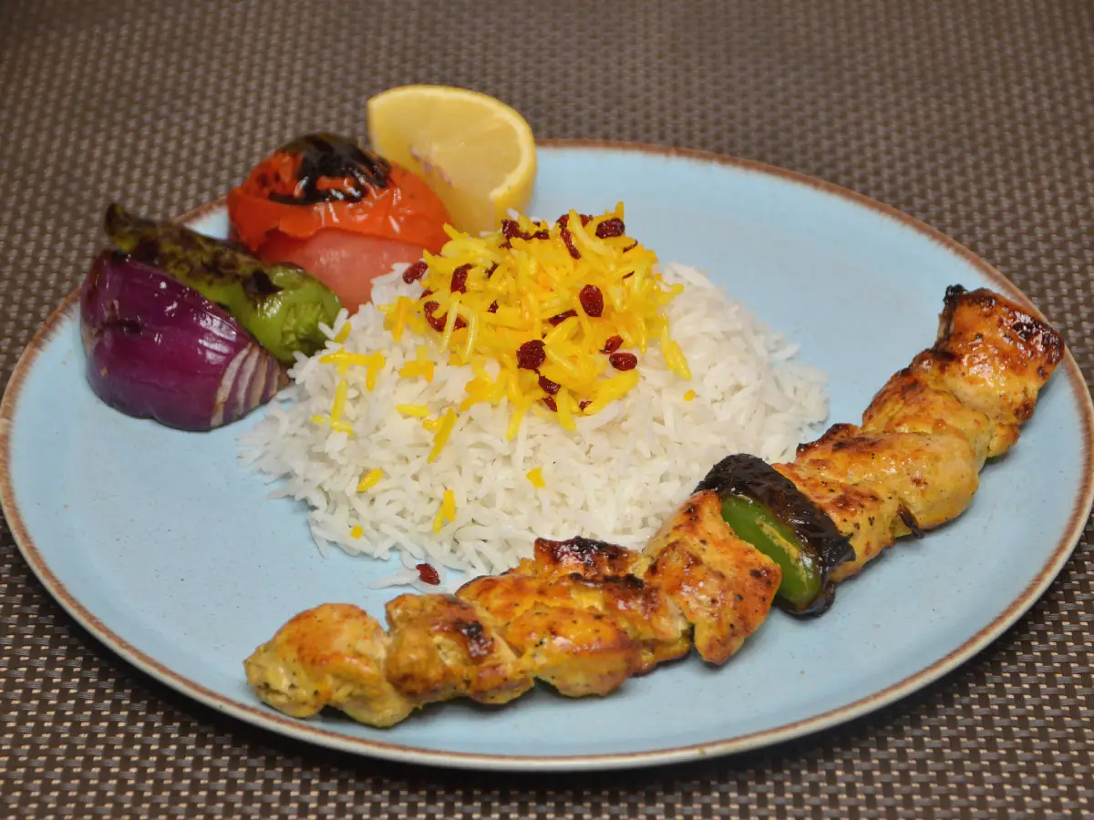 One Chicken Shish Tawook with Rice
